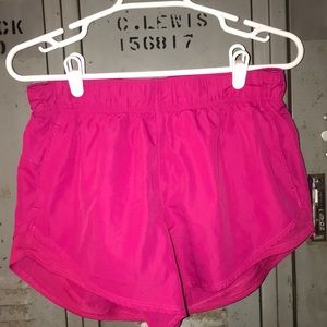 HOT PINK athletic shorts!!